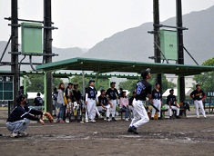 試合風景